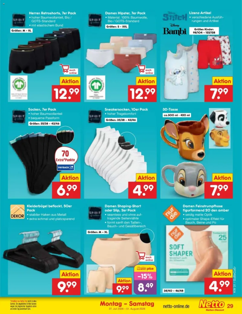 Netto Marken-Discount Prospekt vom 27.07.2026, Seite 44