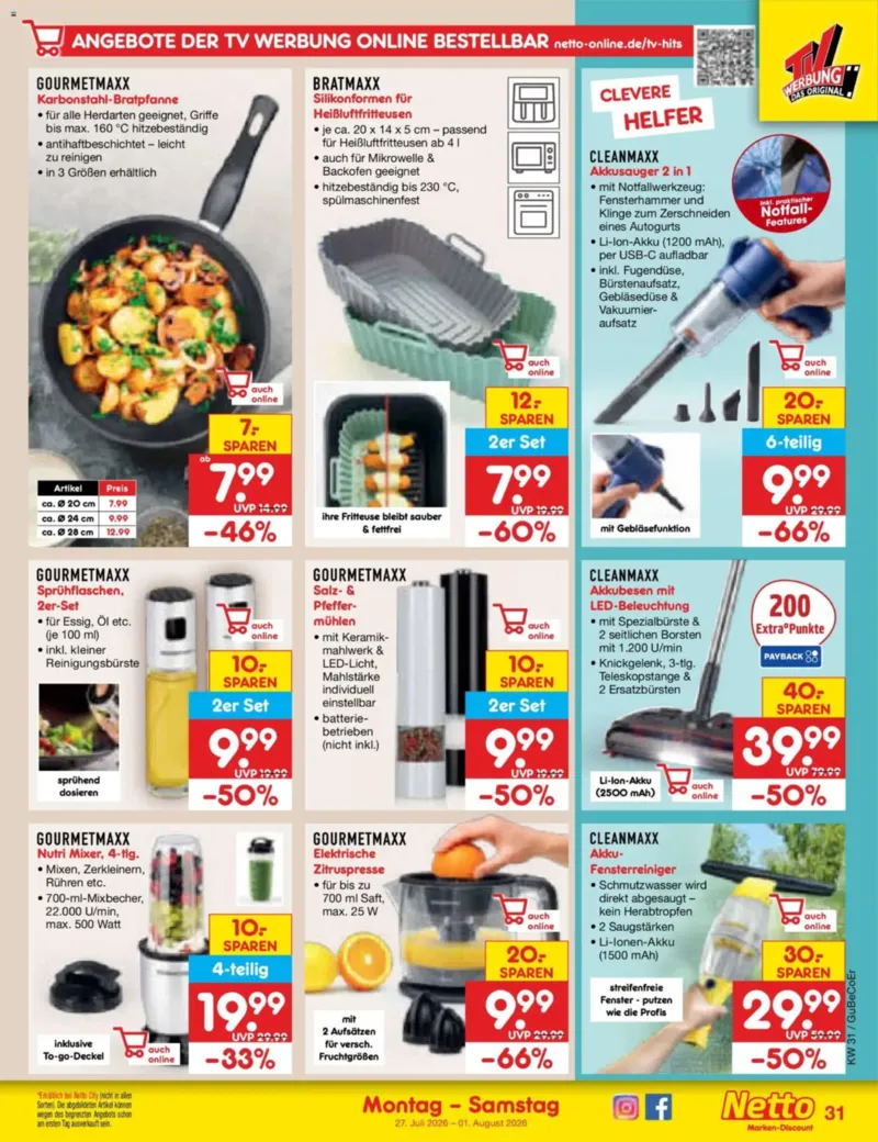Netto Marken-Discount Prospekt vom 27.07.2026, Seite 46