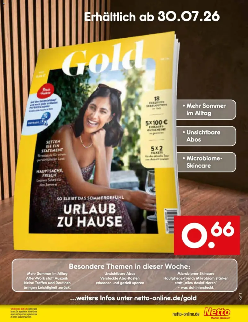 Netto Marken-Discount Prospekt vom 27.07.2026, Seite 69