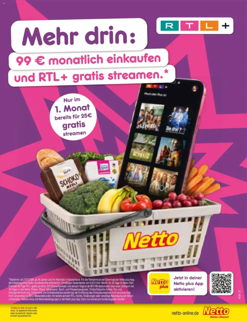 Netto Marken-Discount Prospekt vom 27.07.2026, Seite 71