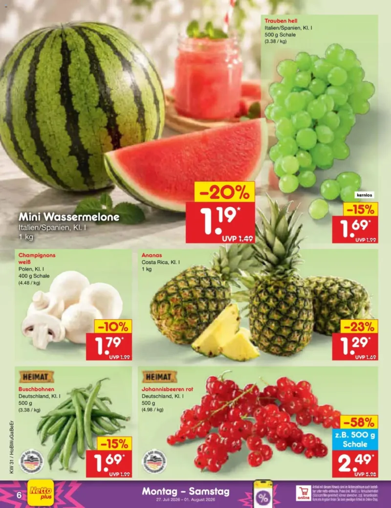 Netto Marken-Discount Prospekt vom 27.07.2026, Seite 8