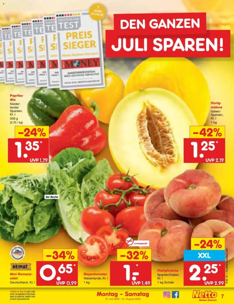 Netto Marken-Discount Prospekt vom 27.07.2026, Seite 9