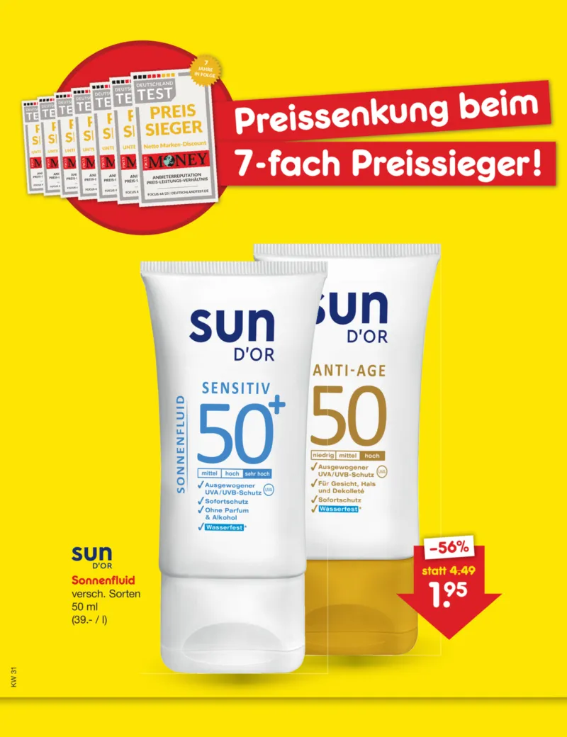 Netto Marken-Discount Prospekt vom 31.07.2026, Seite 1