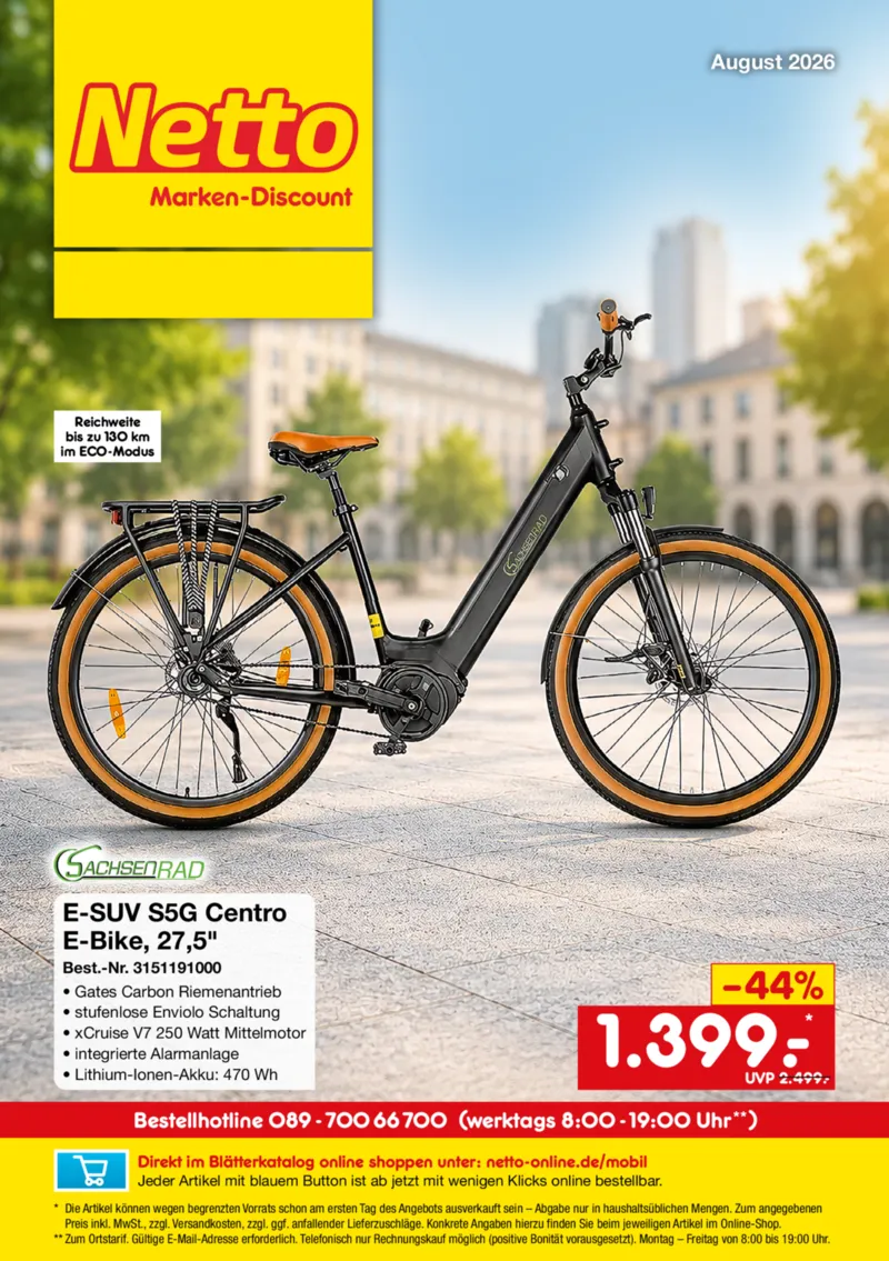 Netto Marken-Discount Prospekt vom 01.08.2026, Seite 1