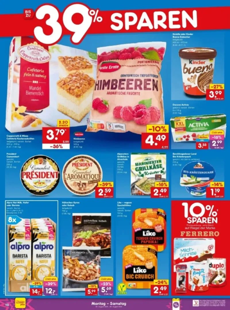 Netto Marken-Discount Prospekt vom 03.08.2026, Seite 10