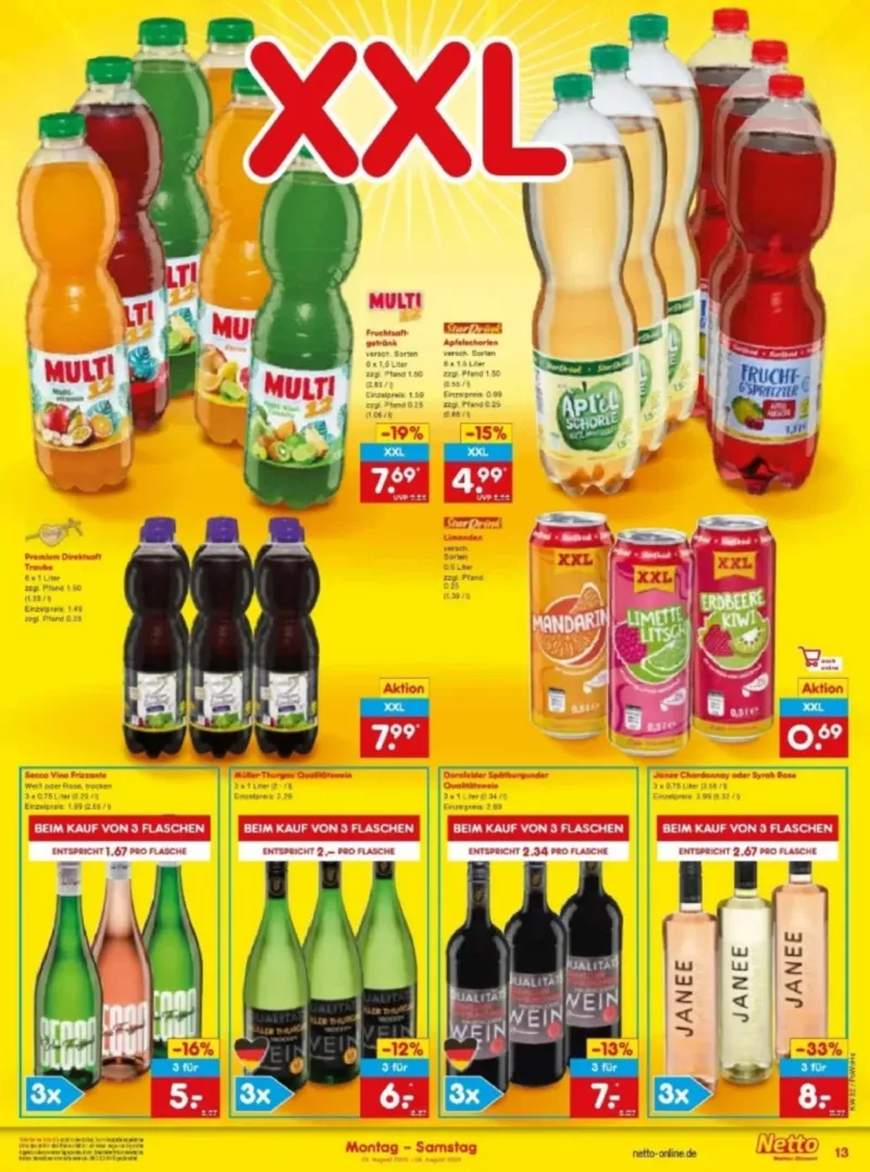 Netto Marken-Discount Prospekt vom 03.08.2026, Seite 13