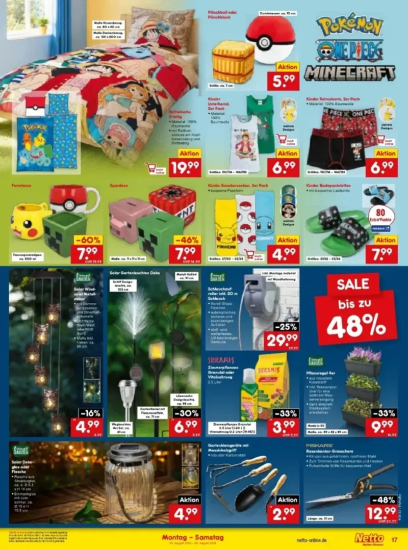Netto Marken-Discount Prospekt vom 03.08.2026, Seite 17