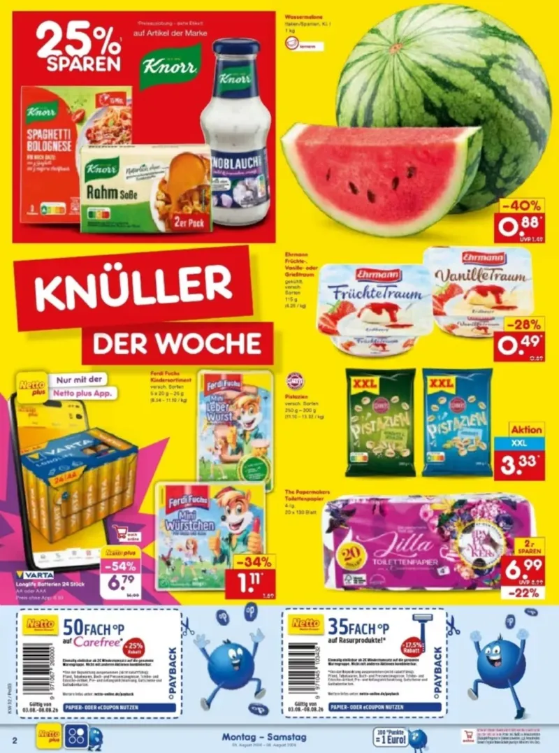 Netto Marken-Discount Prospekt vom 03.08.2026, Seite 2