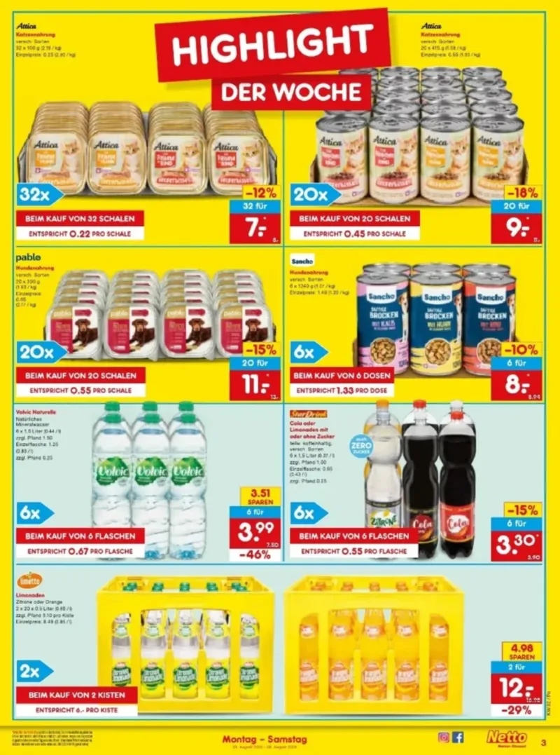 Netto Marken-Discount Prospekt vom 03.08.2026, Seite 3