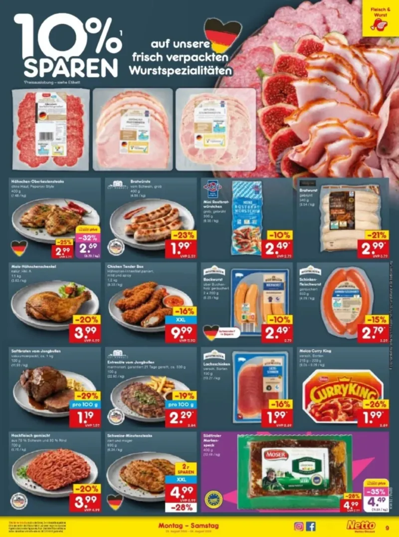 Netto Marken-Discount Prospekt vom 03.08.2026, Seite 9