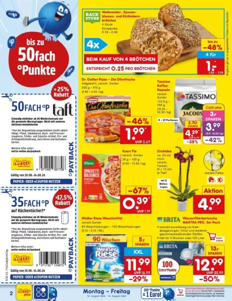 Netto Marken-Discount Prospekt vom 10.08.2026, Seite 2