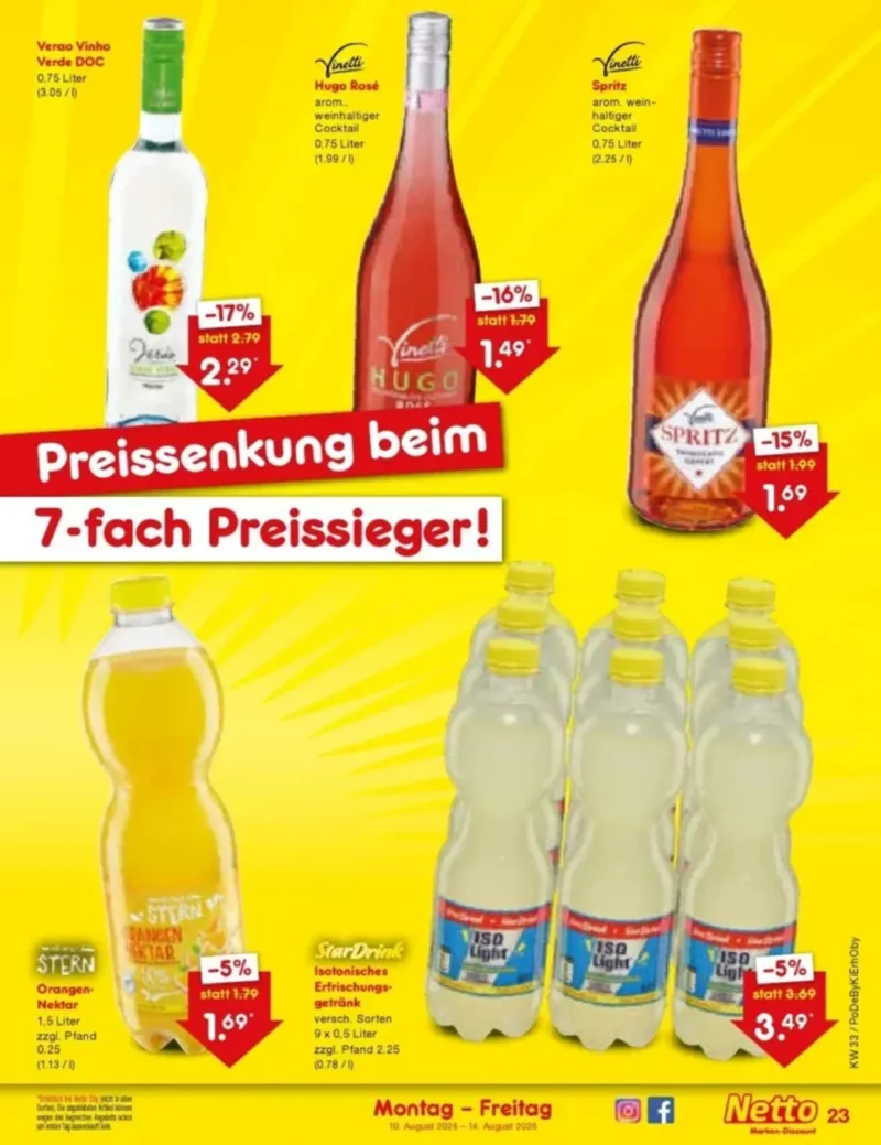 Netto Marken-Discount Prospekt vom 10.08.2026, Seite 33