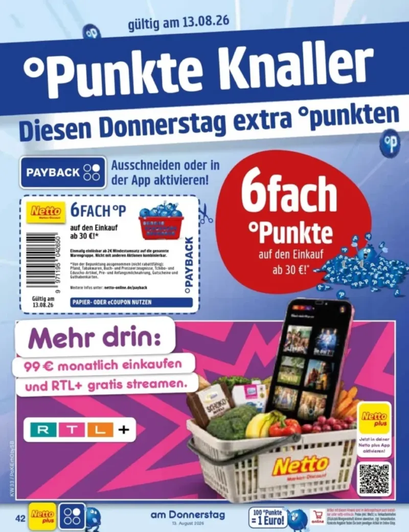 Netto Marken-Discount Prospekt vom 10.08.2026, Seite 58