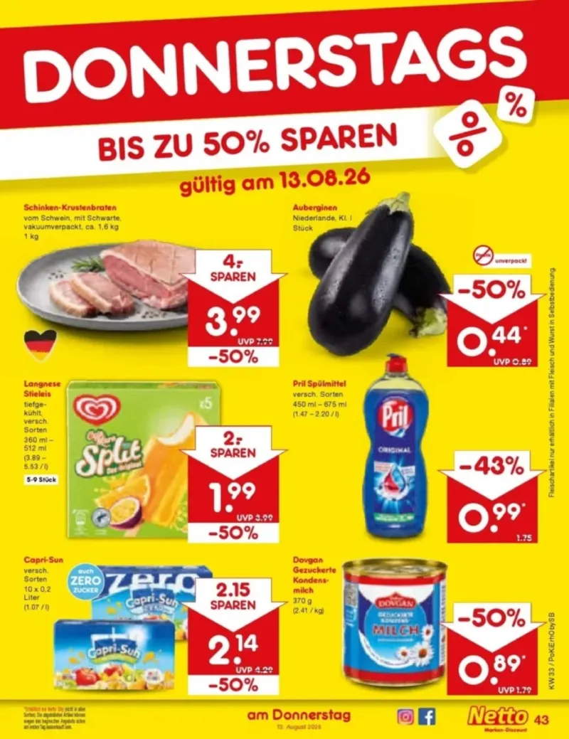 Netto Marken-Discount Prospekt vom 10.08.2026, Seite 59