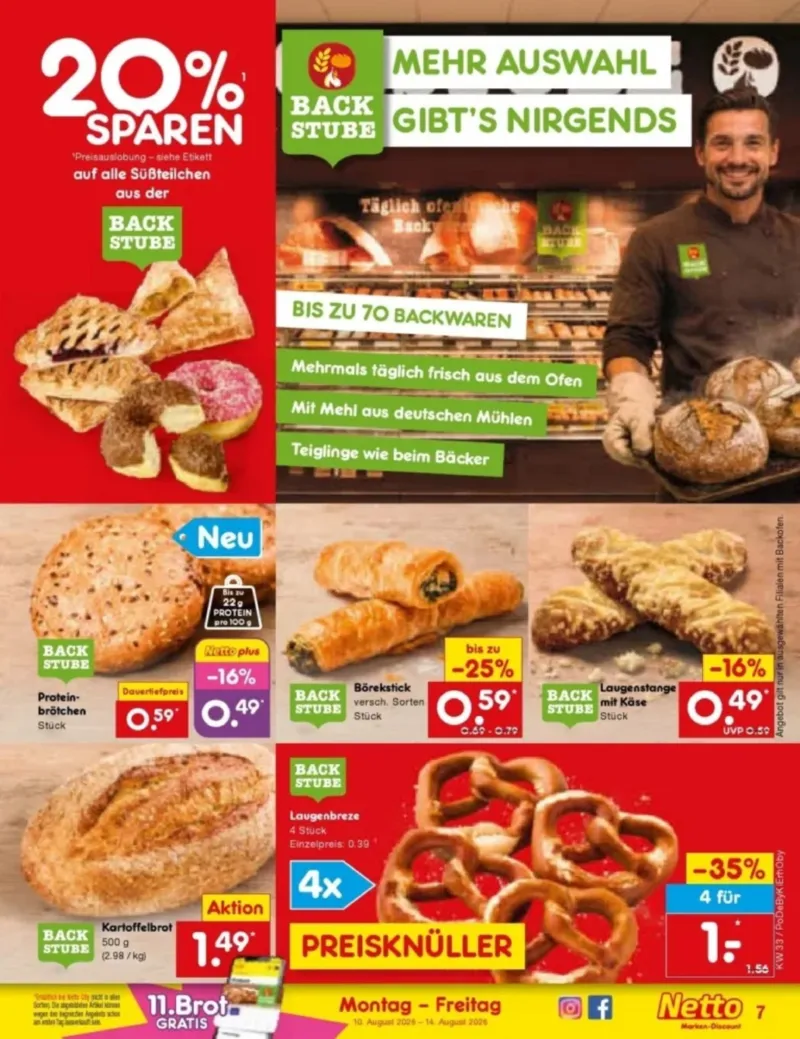 Netto Marken-Discount Prospekt vom 10.08.2026, Seite 7
