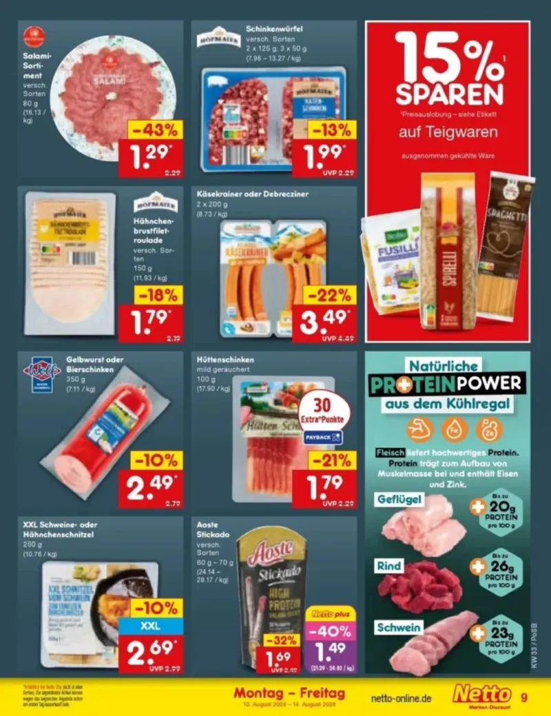Netto Marken-Discount Prospekt vom 10.08.2026, Seite 9