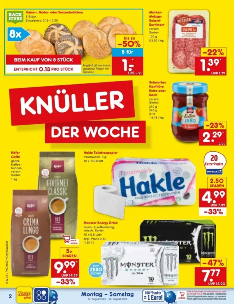 Netto Marken-Discount Prospekt vom 17.08.2026, Seite 2