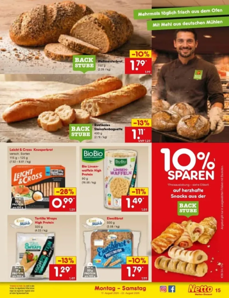 Netto Marken-Discount Prospekt vom 17.08.2026, Seite 21