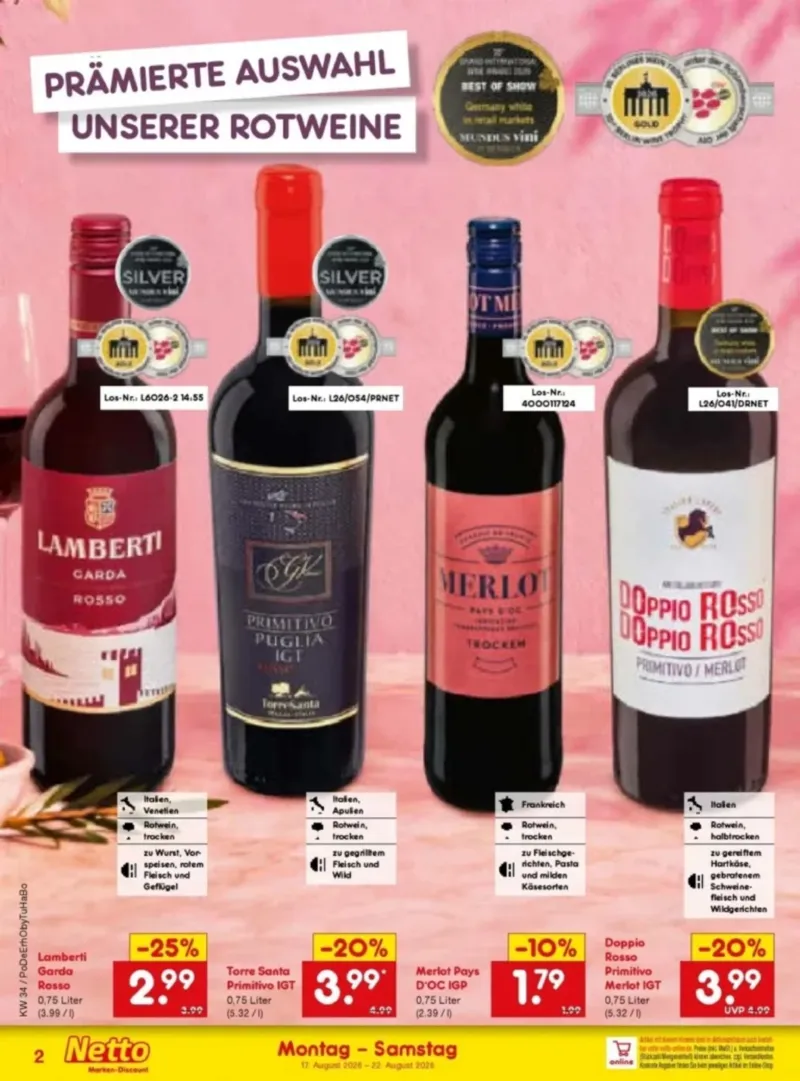 Netto Marken-Discount Prospekt vom 17.08.2026, Seite 46