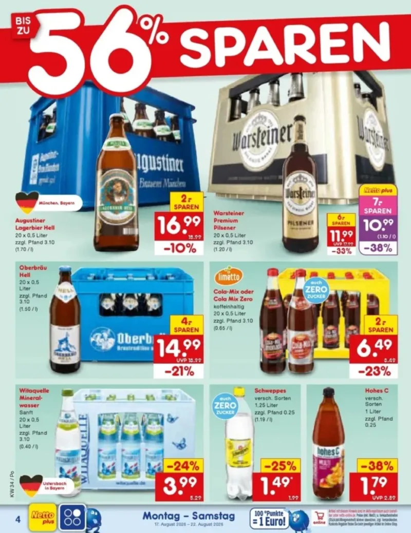 Netto Marken-Discount Prospekt vom 17.08.2026, Seite 6