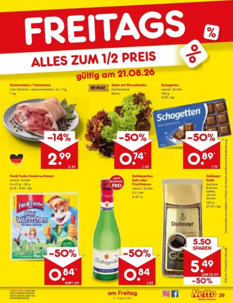 Netto Marken-Discount Prospekt vom 17.08.2026, Seite 61