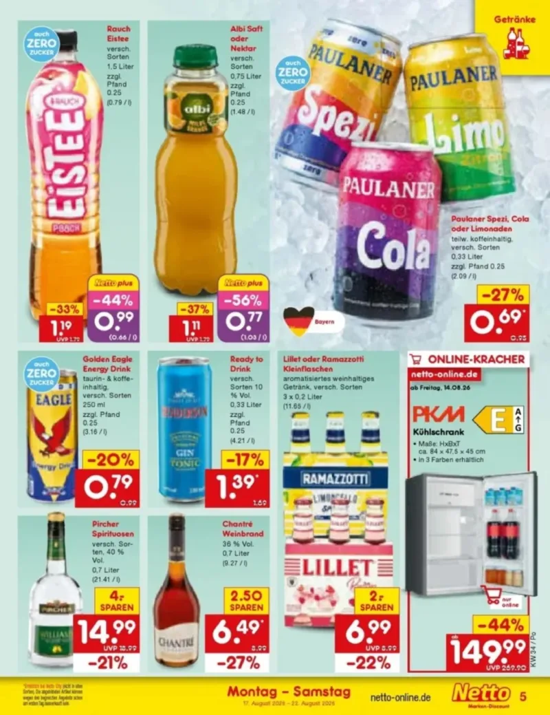 Netto Marken-Discount Prospekt vom 17.08.2026, Seite 7