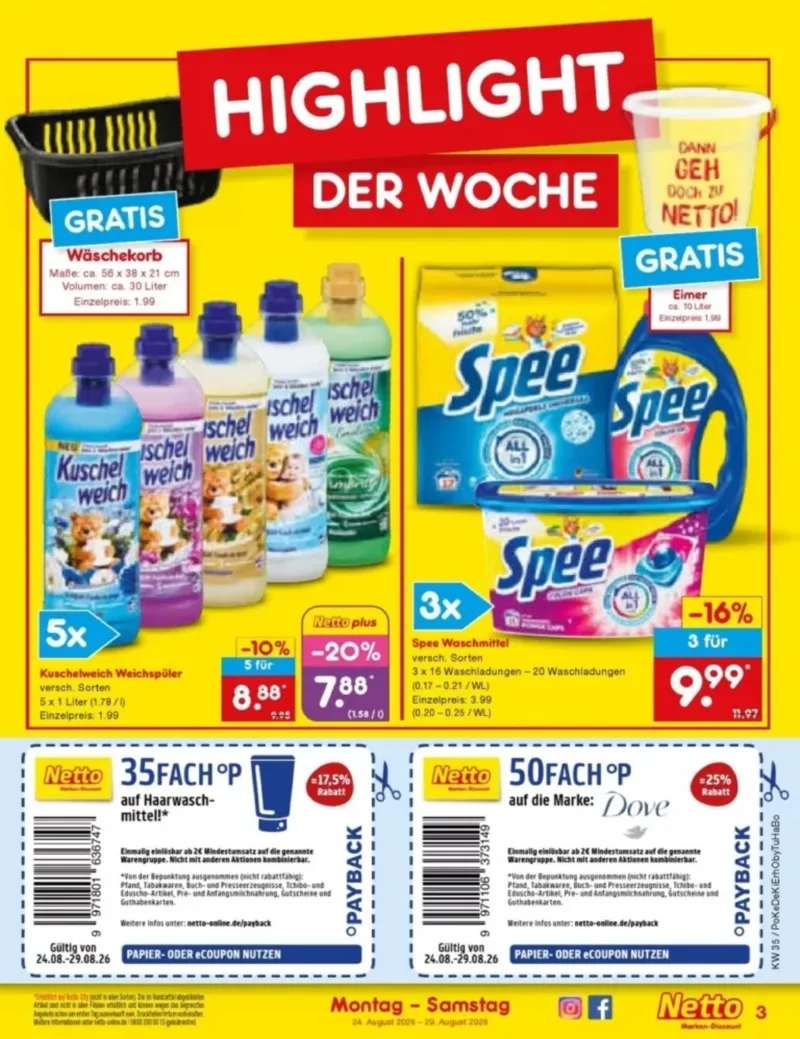 Netto Marken-Discount Prospekt vom 24.08.2026, Seite 3