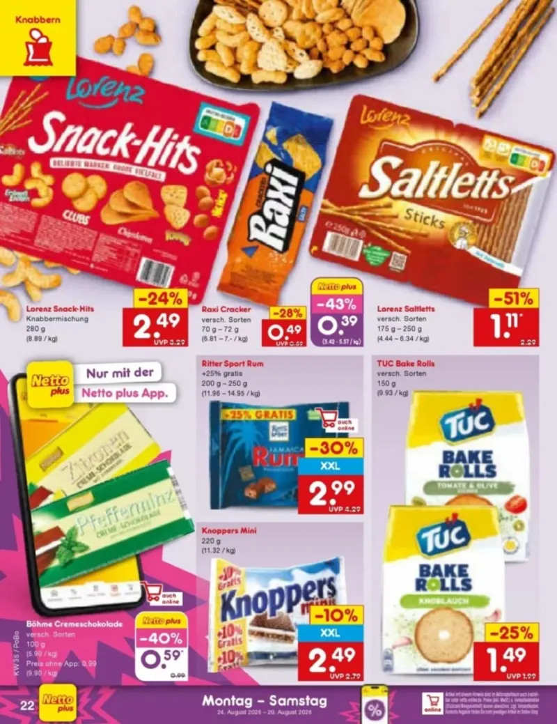 Netto Marken-Discount Prospekt vom 24.08.2026, Seite 34