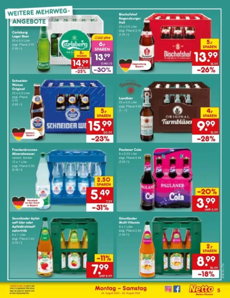 Netto Marken-Discount Prospekt vom 24.08.2026, Seite 5