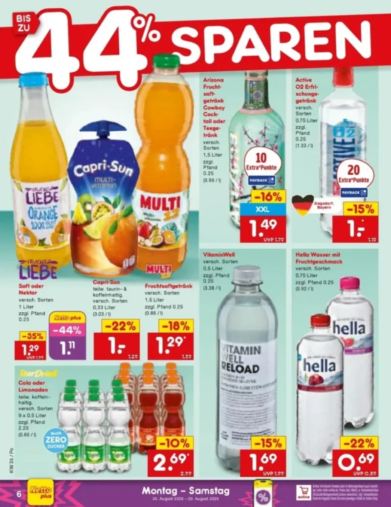 Netto Marken-Discount Prospekt vom 24.08.2026, Seite 6
