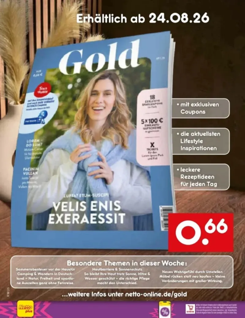 Netto Marken-Discount Prospekt vom 24.08.2026, Seite 62