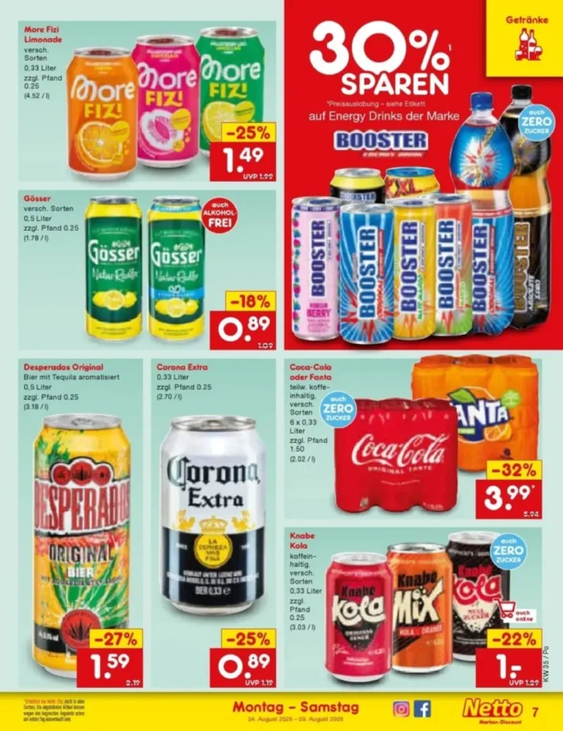Netto Marken-Discount Prospekt vom 24.08.2026, Seite 7