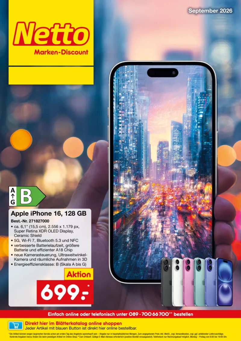 Netto Marken-Discount Prospekt vom 27.08.2026, Seite 1