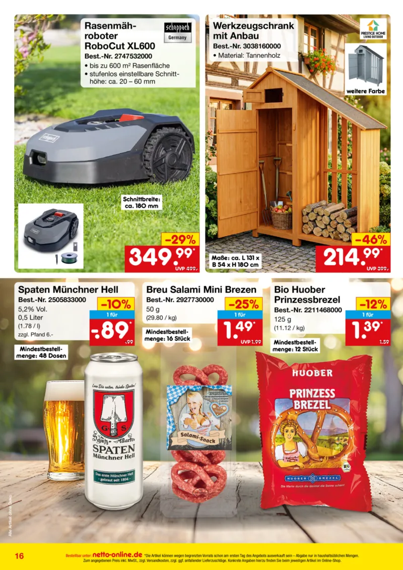 Netto Marken-Discount Prospekt vom 27.08.2026, Seite 16