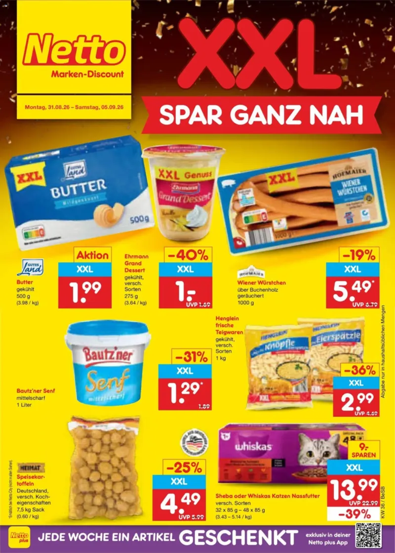 Netto Marken-Discount Prospekt vom 31.08.2026, Seite 1