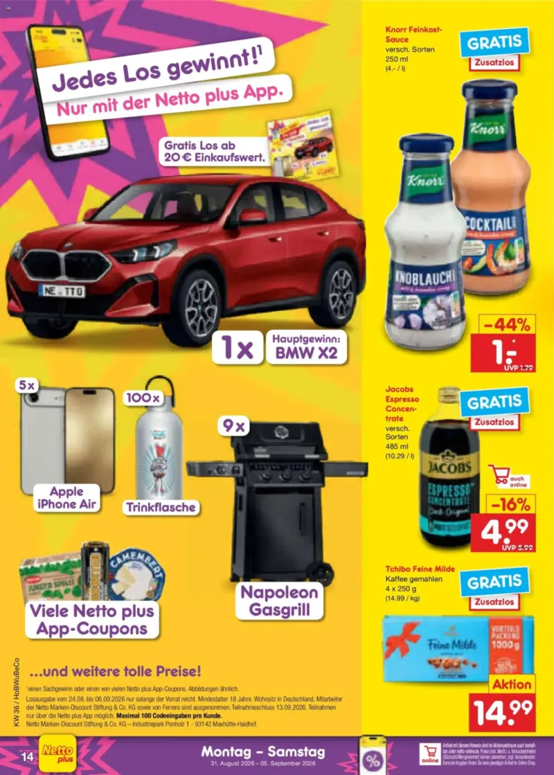 Netto Marken-Discount Prospekt vom 31.08.2026, Seite 18