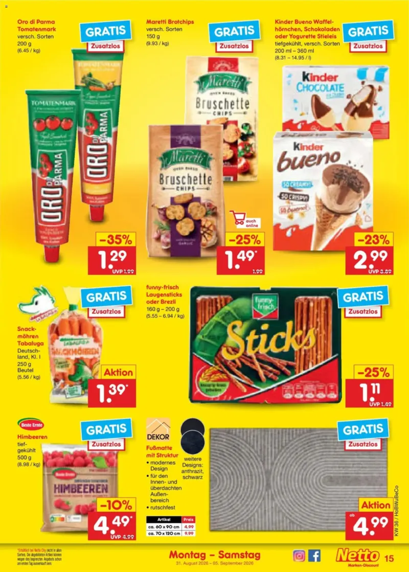 Netto Marken-Discount Prospekt vom 31.08.2026, Seite 19