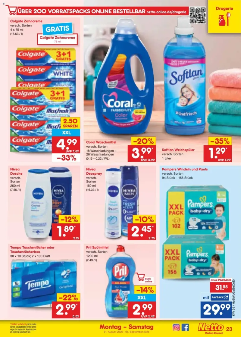 Netto Marken-Discount Prospekt vom 31.08.2026, Seite 31