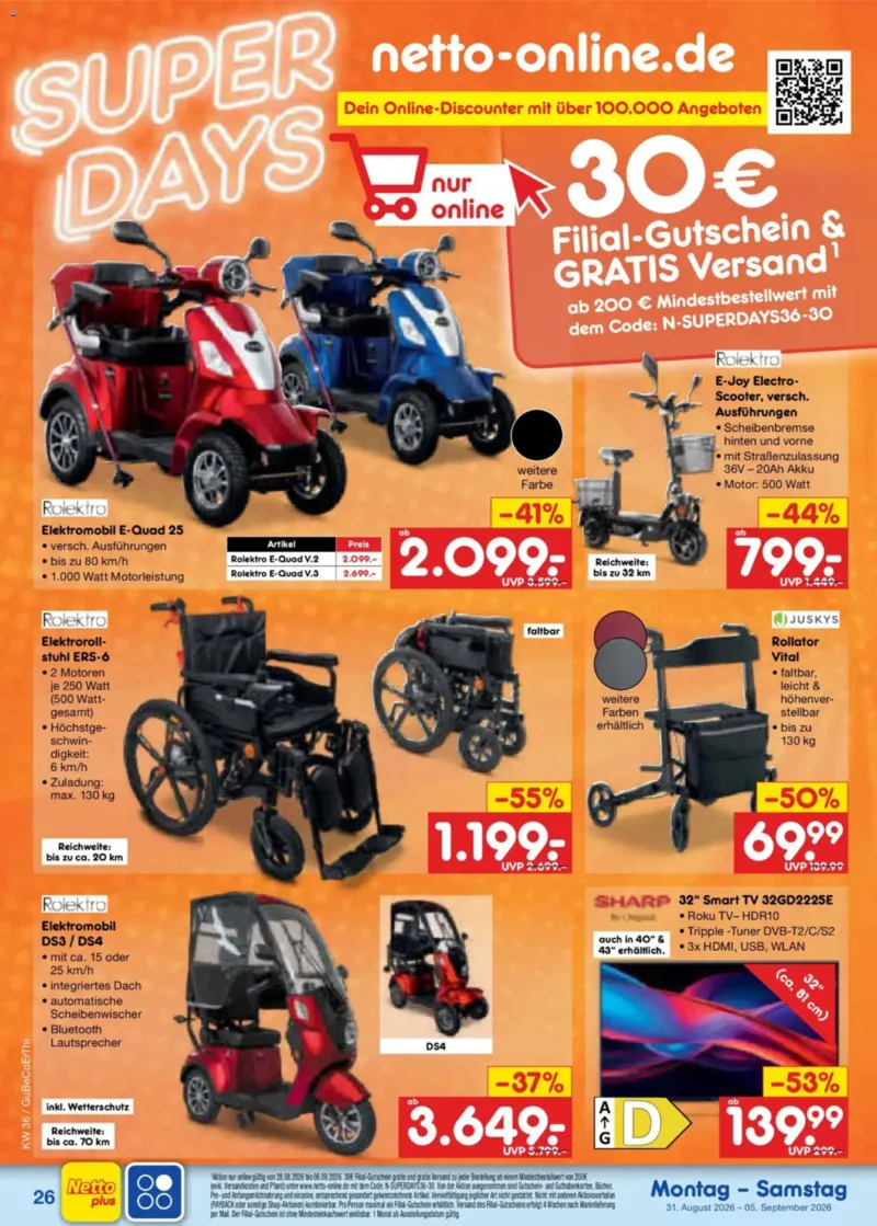 Netto Marken-Discount Prospekt vom 31.08.2026, Seite 36