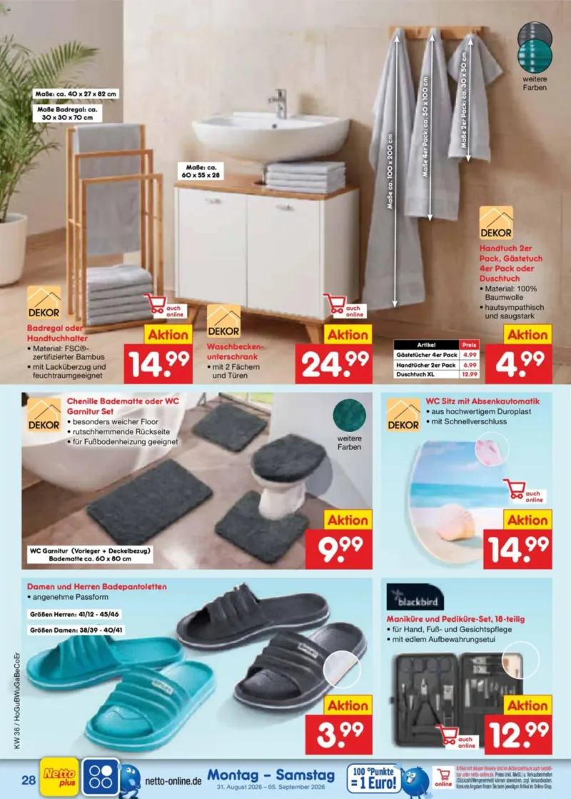 Netto Marken-Discount Prospekt vom 31.08.2026, Seite 38