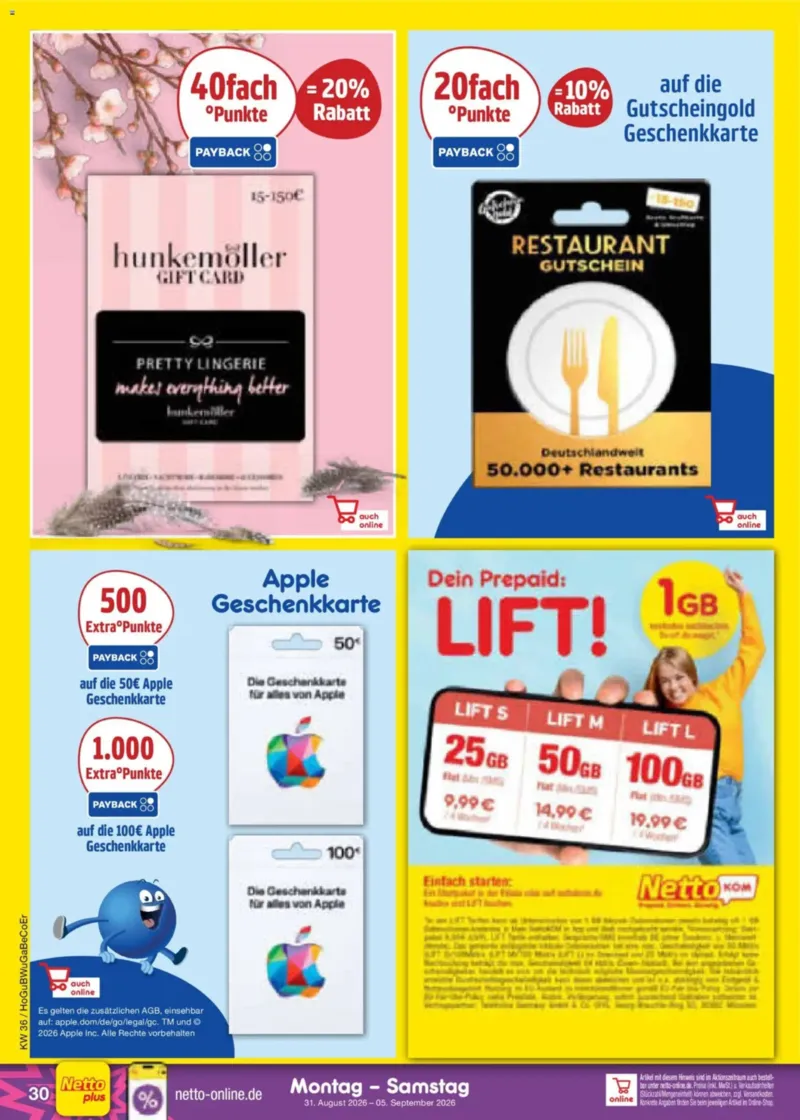 Netto Marken-Discount Prospekt vom 31.08.2026, Seite 40