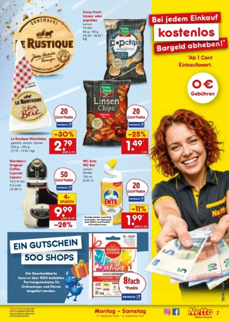 Netto Marken-Discount Prospekt vom 07.09.2026, Seite 11