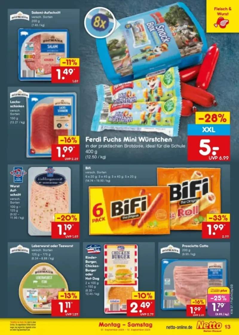 Netto Marken-Discount Prospekt vom 07.09.2026, Seite 19