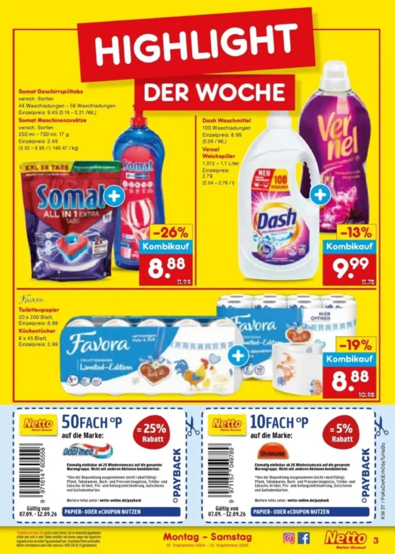 Netto Marken-Discount Prospekt vom 07.09.2026, Seite 5