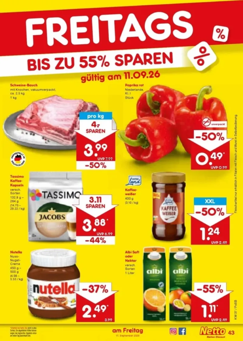 Netto Marken-Discount Prospekt vom 07.09.2026, Seite 63