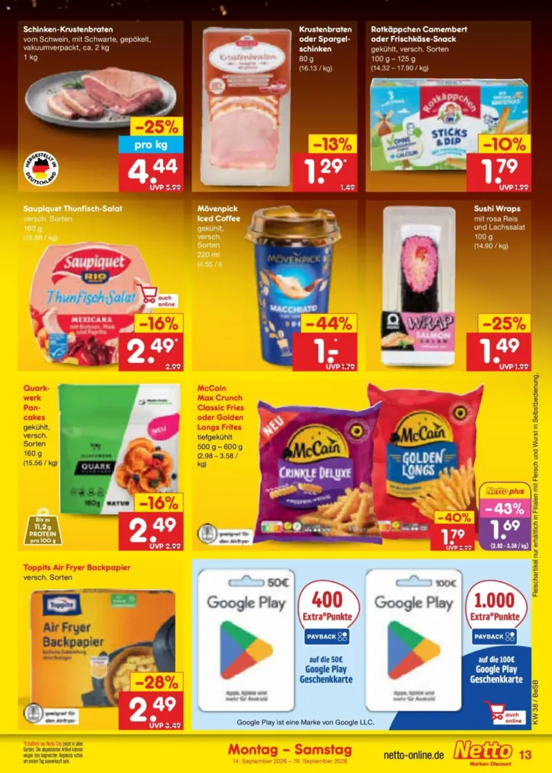 Netto Marken-Discount Prospekt vom 14.09.2026, Seite 19