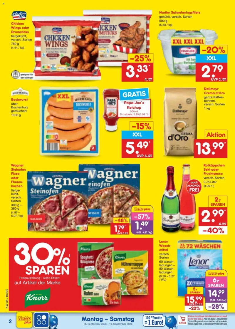 Netto Marken-Discount Prospekt vom 14.09.2026, Seite 2