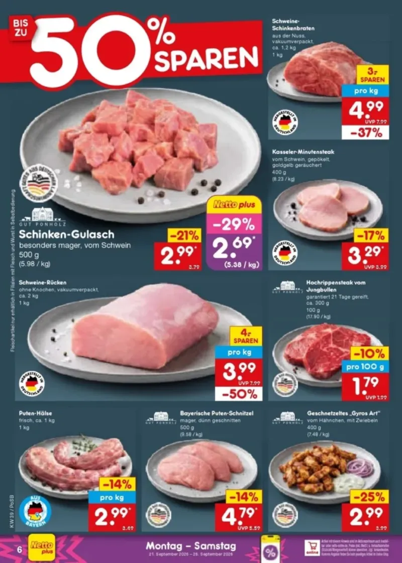 Netto Marken-Discount Prospekt vom 21.09.2026, Seite 10