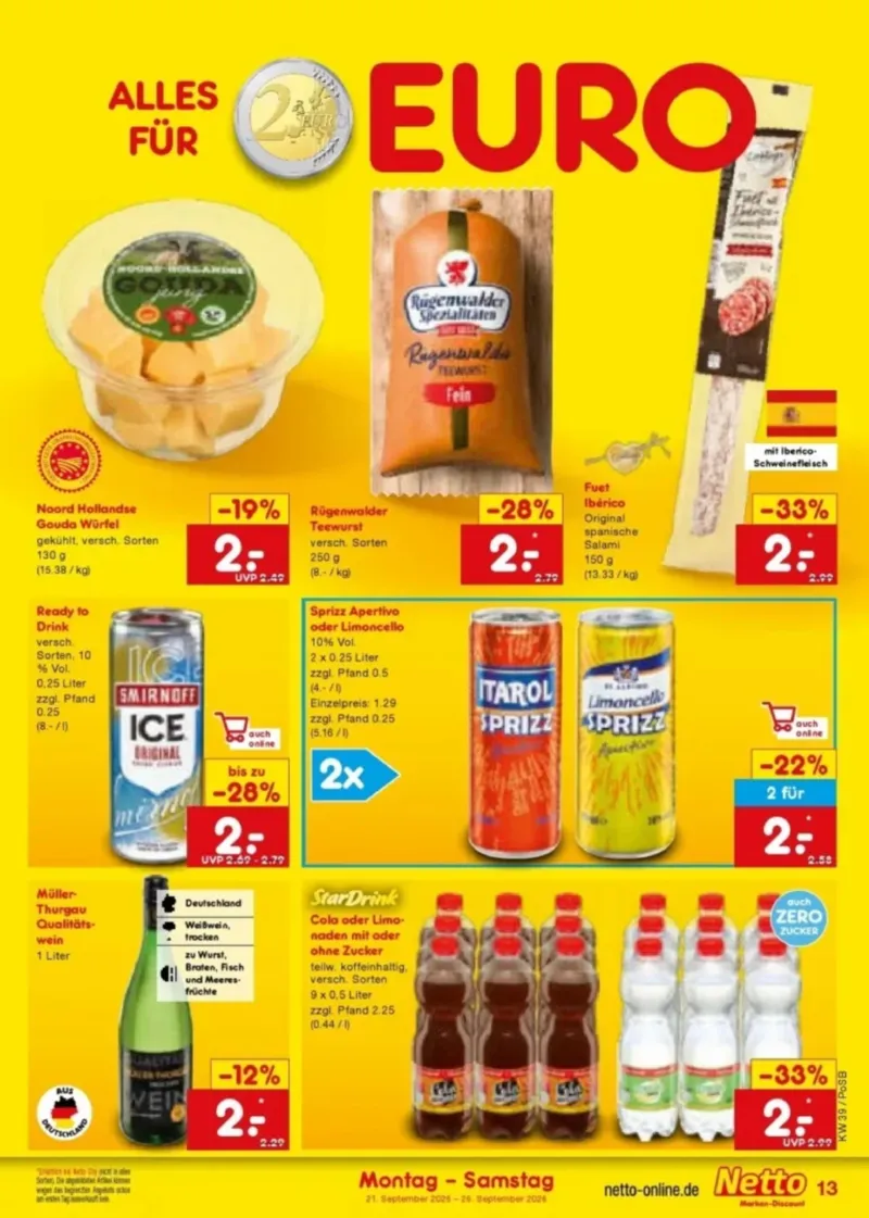 Netto Marken-Discount Prospekt vom 21.09.2026, Seite 21