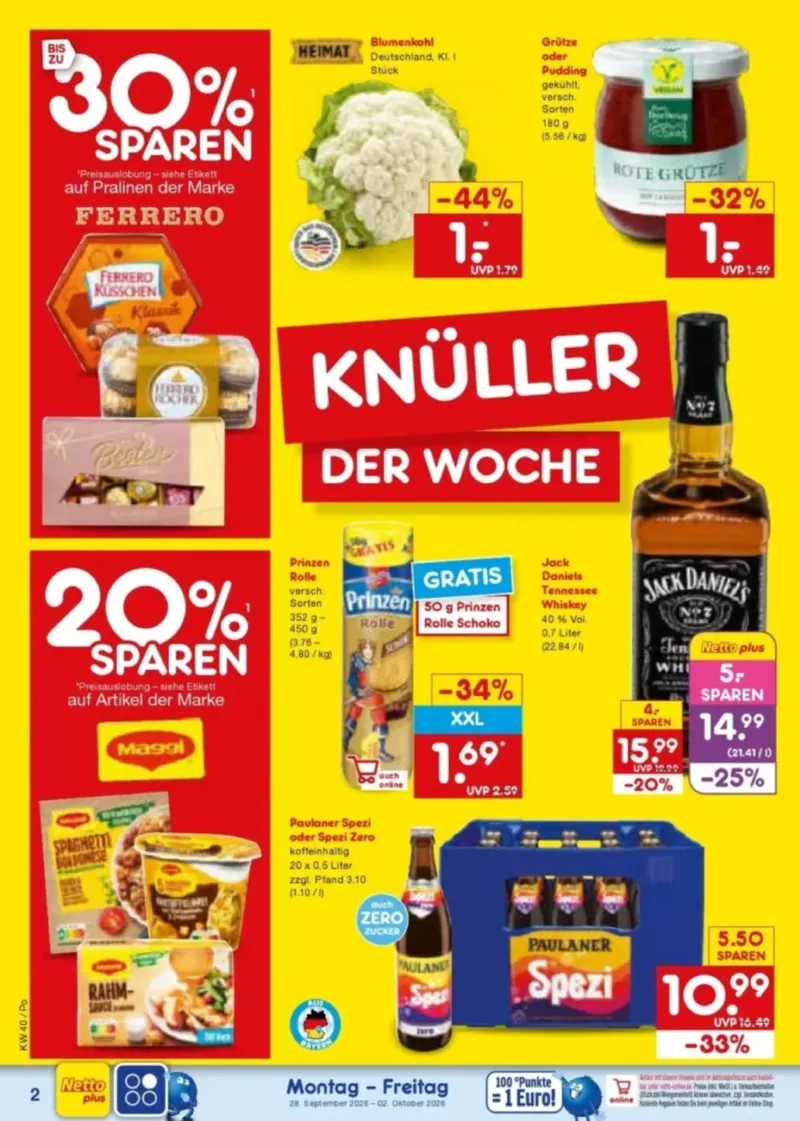 Netto Marken-Discount Prospekt vom 28.09.2026, Seite 2